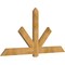 Ekena Millwork Kennewick Rough Sawn Timber Gable Bracket, Western Red Cedar, 84"W x 42"H x 2"D x 6"F, 12/12 Pitch GBW084X42X0206KEN00RWR - alternate 2